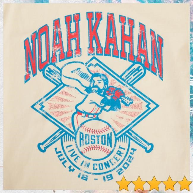 Noah Kahan Store Fenway Fanatic Tee Shirt Noah Kahan Store Fenway Fanatic Sweatshirt