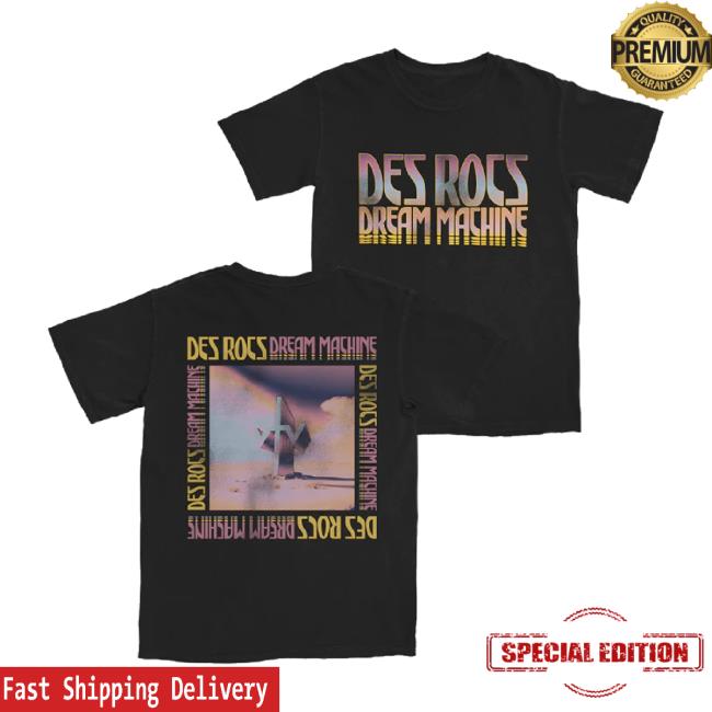 Trending Sumerian Merch Store Des Rocs - Dream Machine Black New Shirt Sumerianmerch Shop