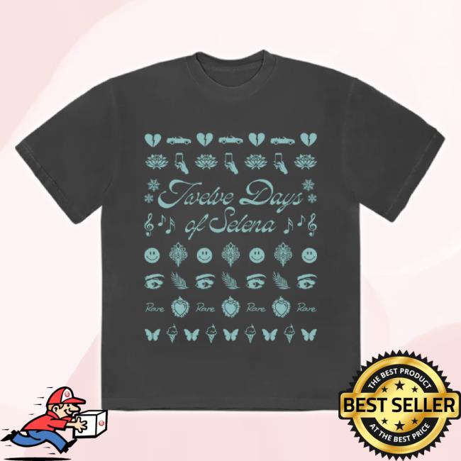 Trending Selena Gomez Merch Store Twelve Days Of Selena Shirt Selenagomez Shop