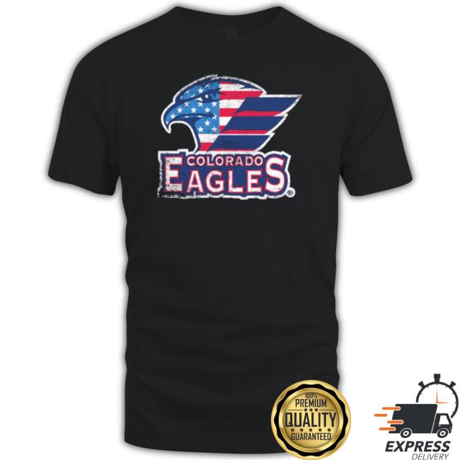 Colorado Eagles Patriotic tee shirt
