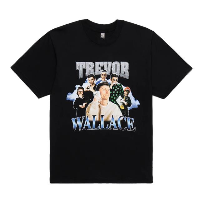 Trevor Wallace Store Trevor New Shirt Vintage Black Trevorwallace Merch