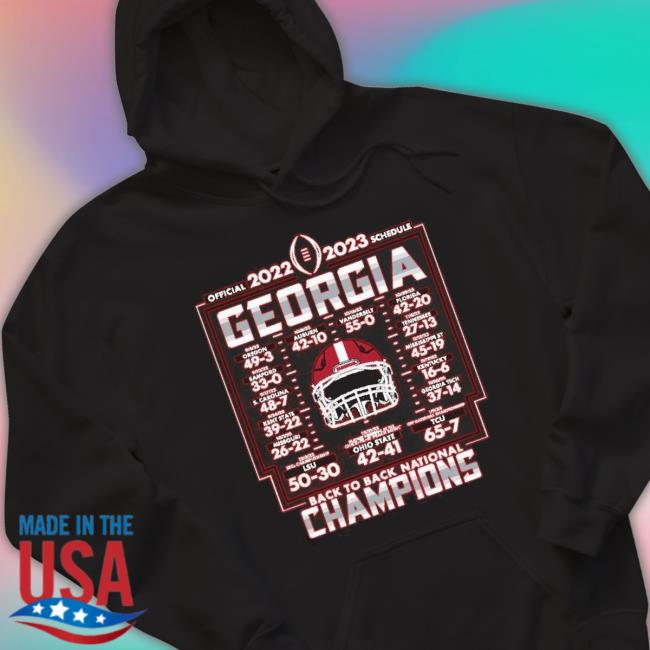 2022 2023 Georgia Back To Back National Champions shirt 2022 2023 Georgia Back To Back National Champions shirt