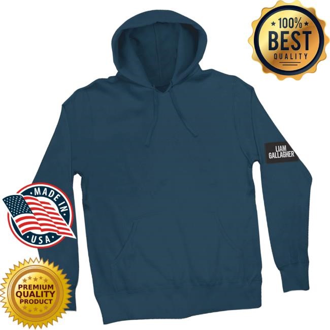 Trending Liam Gallagher Merch Store Liam Gallagher Patch Blue Sweatshirt