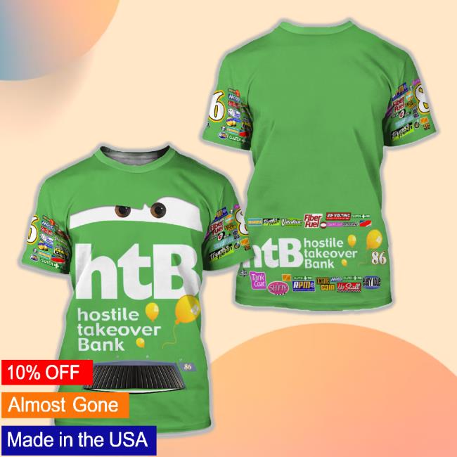 Disney Cars Costume, Chick Hicks 3D Classic Shirt