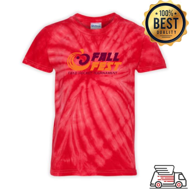 Fall Fest Field Hockey Tournament 2023 Tie Dye Classic Shirt Red