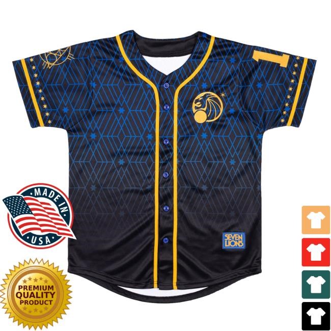 Seven Lions Merch Store Worlds Apart Baseball Jersey Funny Shirt
