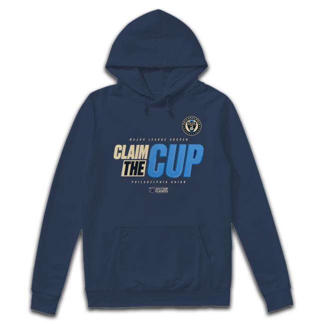 Men's Fanatics Branded Navy Philadelphia Union 2023 Mls Cup Playoffs Hoodie Sweatshirt