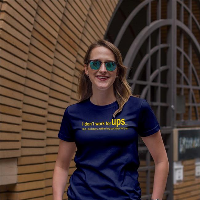 I Don’T Work For Ups But I Do Have A Rather Big Package For You Long Sleeve Shirt