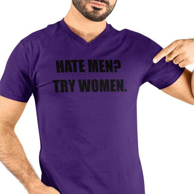 Jimjimjimi Merch Hate Men Try Women Shirt Sha Crow