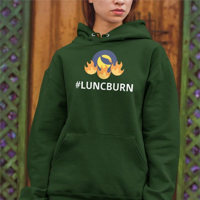 Cryptoking #Luncburn Sweatshirt Luncburner Store