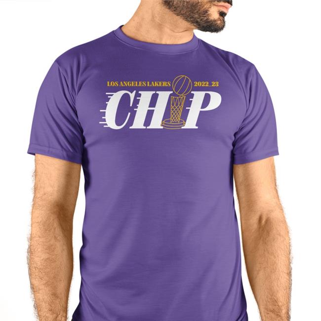 Los Angeles Lakers 2022_23 Chip Tee Shirt