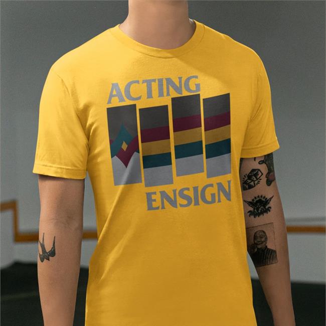 Trekkie David Wil Wheaton's Acting Ensign Sweatshirt Trekkie David Wil Wheaton's Wil Wheaton's Acting Ensign Shirt Black