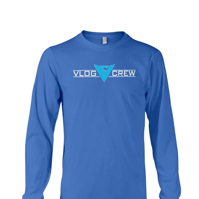 Vlog Crew Long Sleeve T Shirt