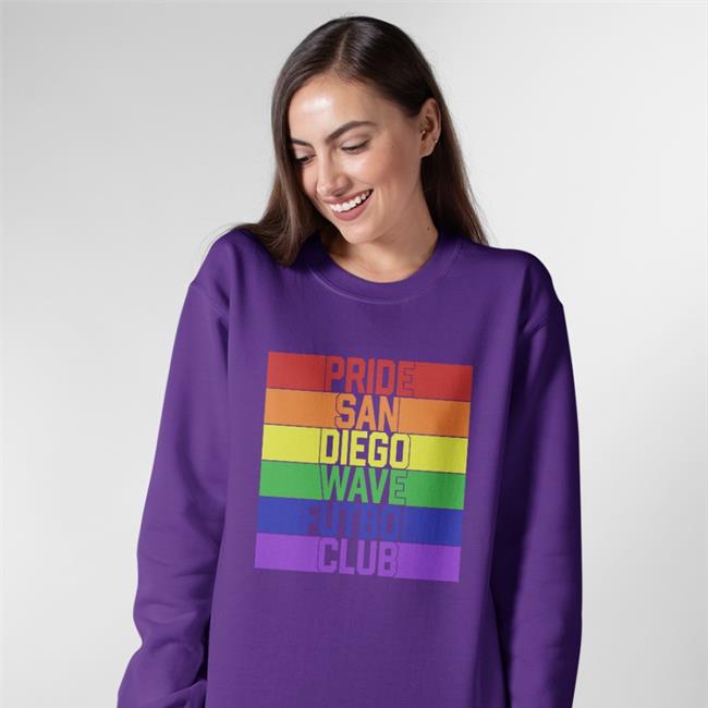 San Diego Wave Fc Pride San Diego Wave Futbol Club Hoodie