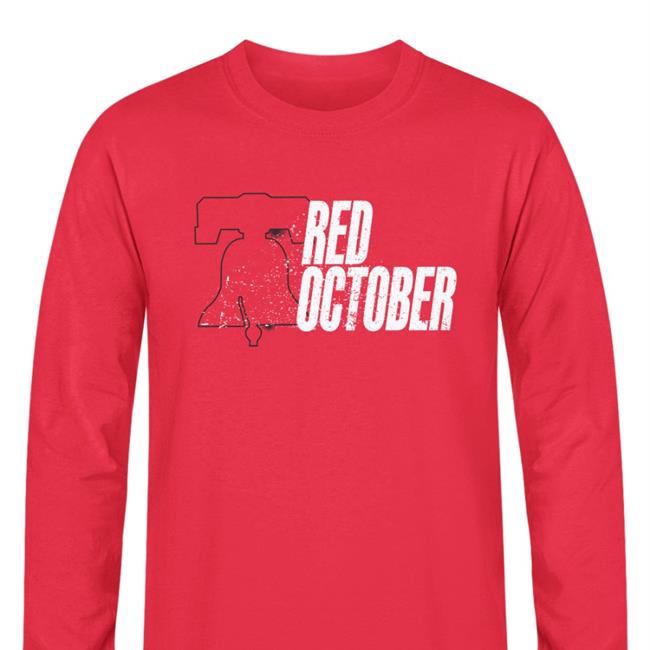 Jake Tapper Philadelphia Phillies Bell Red October New Shirt Jaketapper