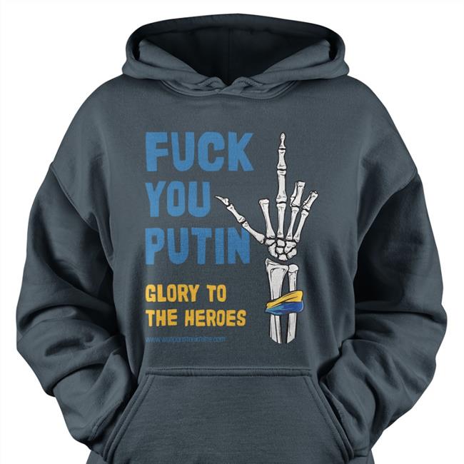 Weaponstoukraine Fuck You Putin Glory To The Heroes Shirt