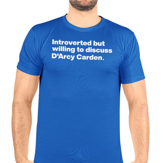S’Hannon Introverted But Willing To Discuss D'arcy Carden Hoodie Sweatshirt