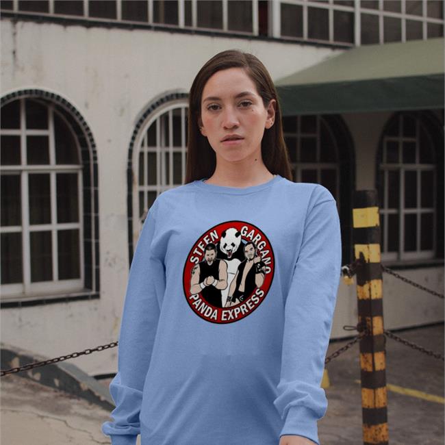 Wweraw Steen Gargano Panda Express Sweatshirt Johnny Gargano