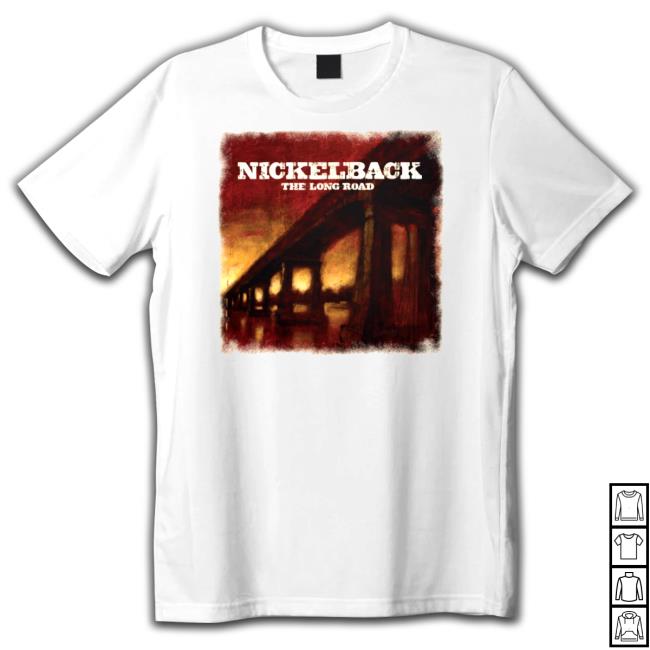 Nickelback The Long Road Album Tee Shirt