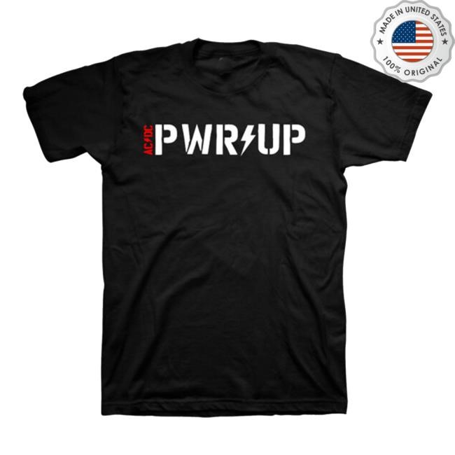 Official Ac/Dc Official Store Are You Ready Pwr Up 2025 Tour Shirt