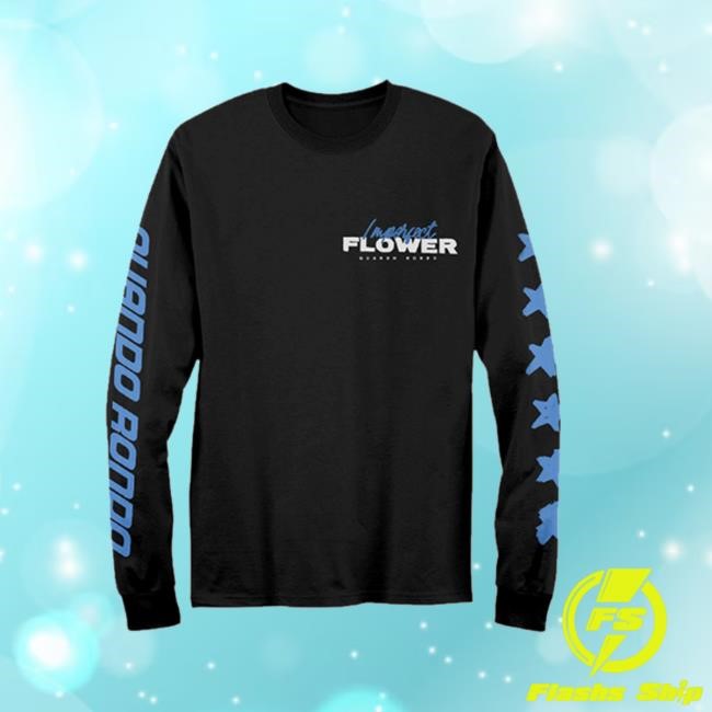 Quando Rondo Merch Store Imperfect Flower Paint Crewneck Sweatshirt Quando Rondo Merch Store Imperfect Flower Paint Youth T Shirt