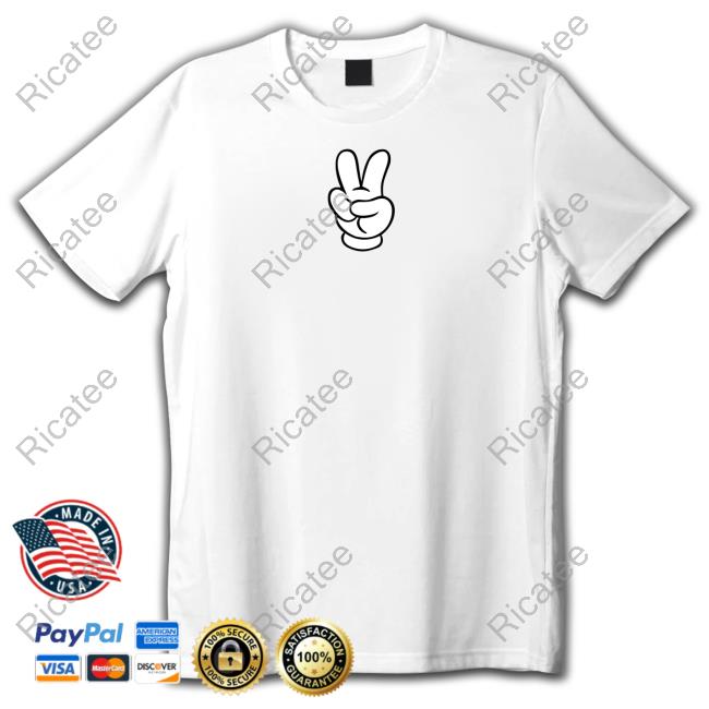 Mickey Mouse Peace Sign Tank Top