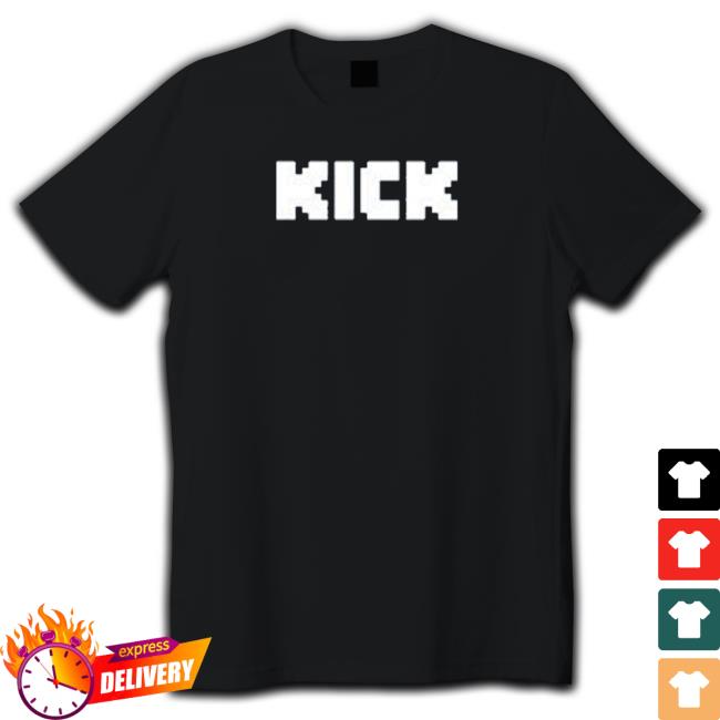 Official Kick Black White T-Shirt