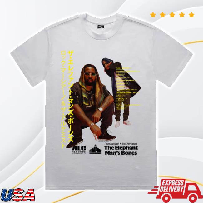 Trending Roc Marciano & The Alchemist Crouching Elephant (White Shortsleeve Sweater) Rocmarci Shop