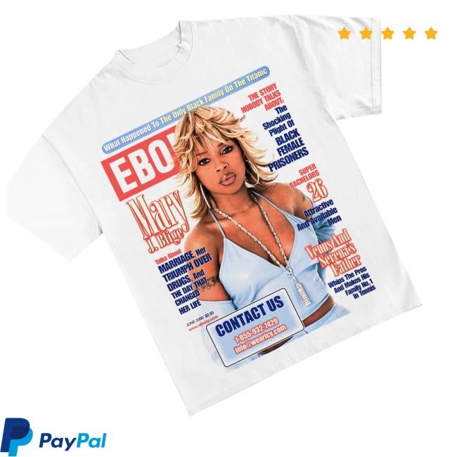 Wear Icy Mary J. Blige Ebony Graphic Shirt Wear Icy Mary J. Blige Ebony Graphic T Shirt