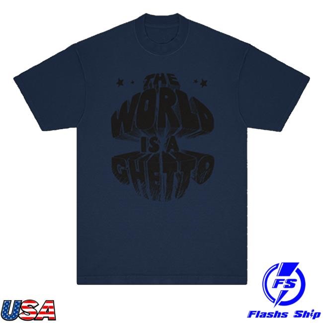 War Merch Shop The World Is A Ghetto Comic Hooded Sweatshirt