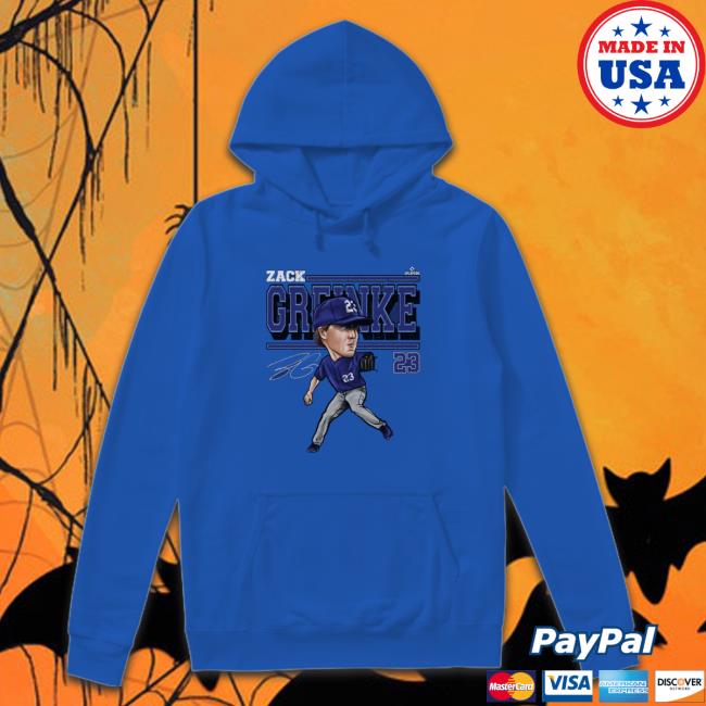 Zack Greinke Kansas City Cartoon Crewneck Sweatshirt