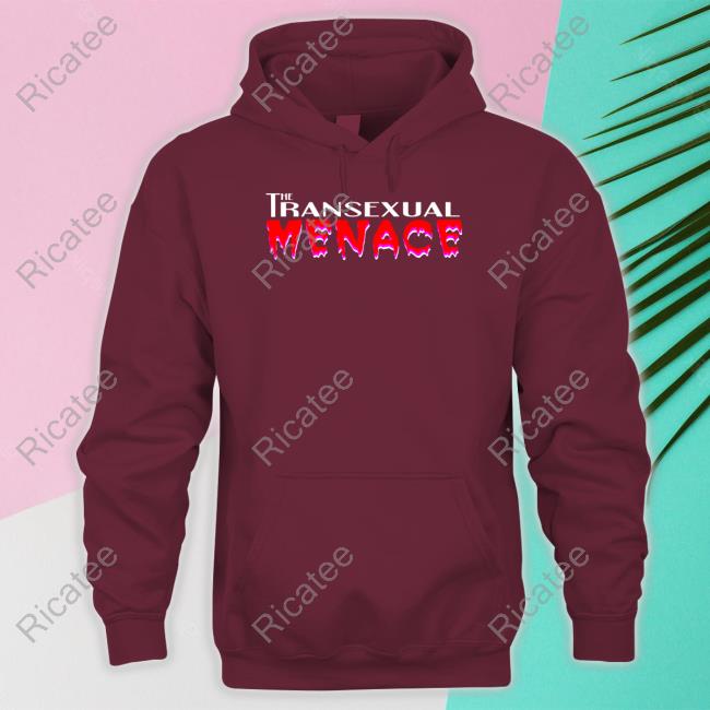 Dark Natalie Wearing The Transexual Menace Tee Dark Natalie The Transexual Menace Hoodie