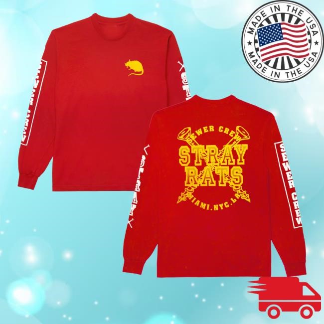 Stray Rats Sewer Crew Nails Zip Hoodie