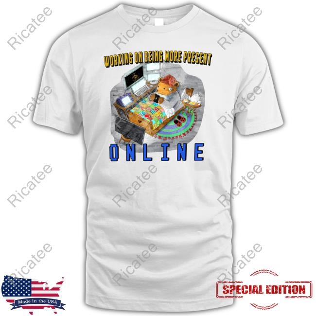 Working On Being More Present Online Sweatshirt