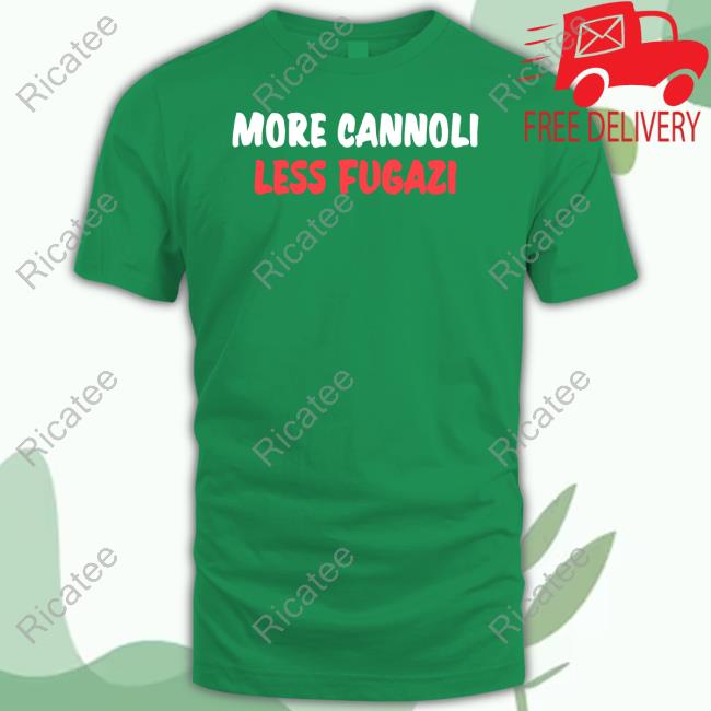 More Cannoli Less Fugazi Sweatshirt