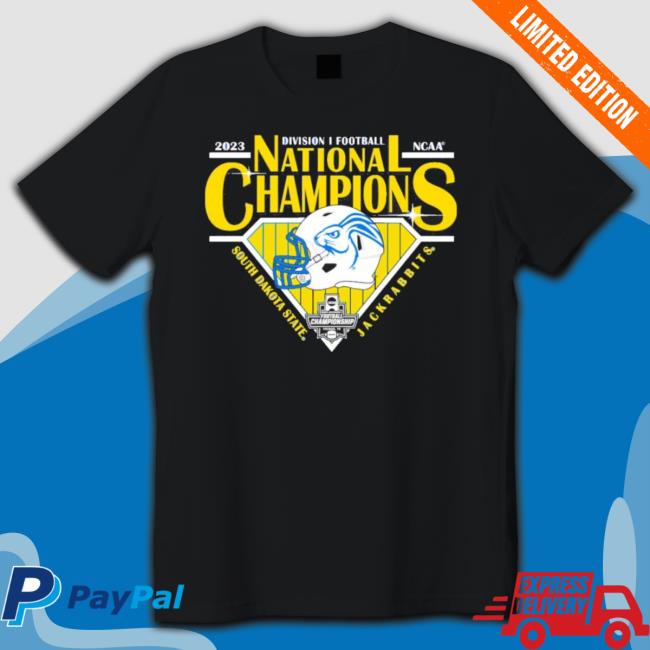 Original South Dakota State Jackrabbits Blue 84 2023 Fcs Football National Champions Sweatshirt