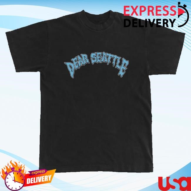 Merch Jungle Merch Dear Seattle Logo T-Shirt, Hoodie, Tank Top, Sweater And Long Sleeve T-Shirt