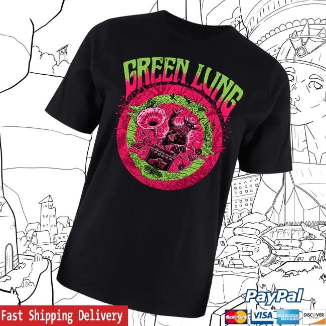 Greenlung Merch Shop Dj Goatwizard Tee Shirt