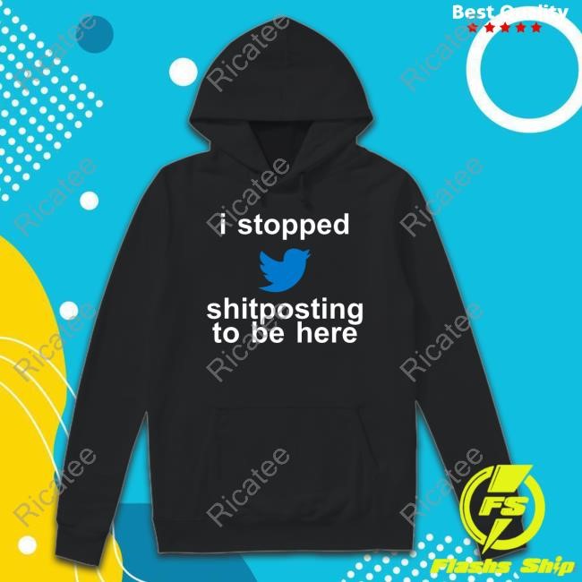 Jamie Chaoticgirl777 I Stopped Shitposting To Be Here Tank Top