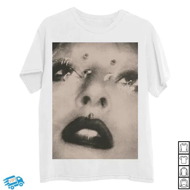 Official Interscope Records Lady Gaga Merch Store Big Face Attractive Shirt LadyGaga Apparel Clothing Shop