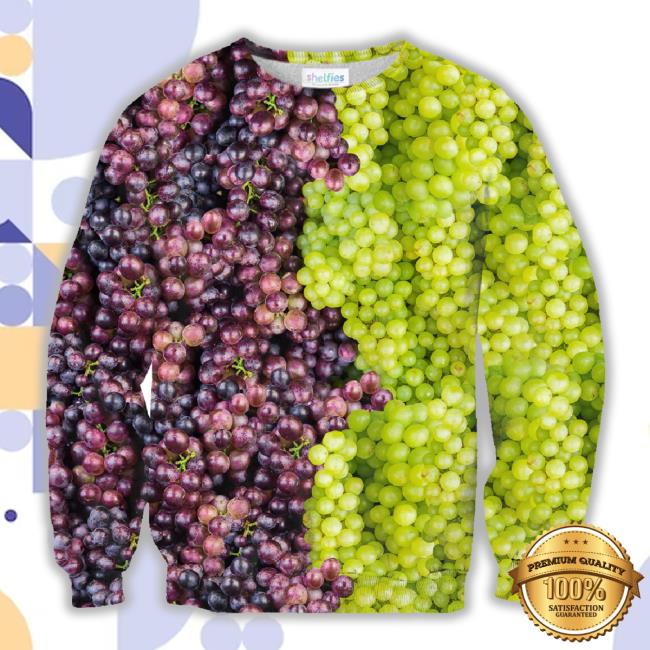 Mixed Grapes 3D Hoodie Sweatshirt