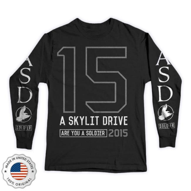 Official Merch Now A Skylit Drive Soldier Black Shirt Merchnow Shop