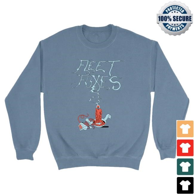 Fleet Foxes Merch Store Candle Sweatshirt