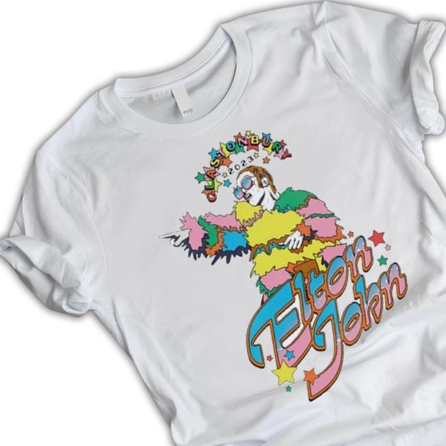 Product Elton John T-Shirt Glastonbury 2023 Shirt