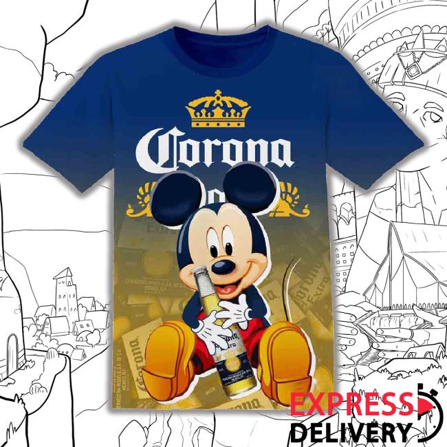 Corona Disney Mickey 3D T-Shirt ,All Over 3D Printed T-Shirt