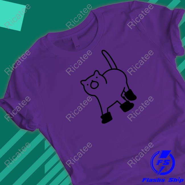 Puss In Boots Sweatshirt Poorly Drawn Cats Poorly Drawn Cats Puss In Boots Tee Shirt