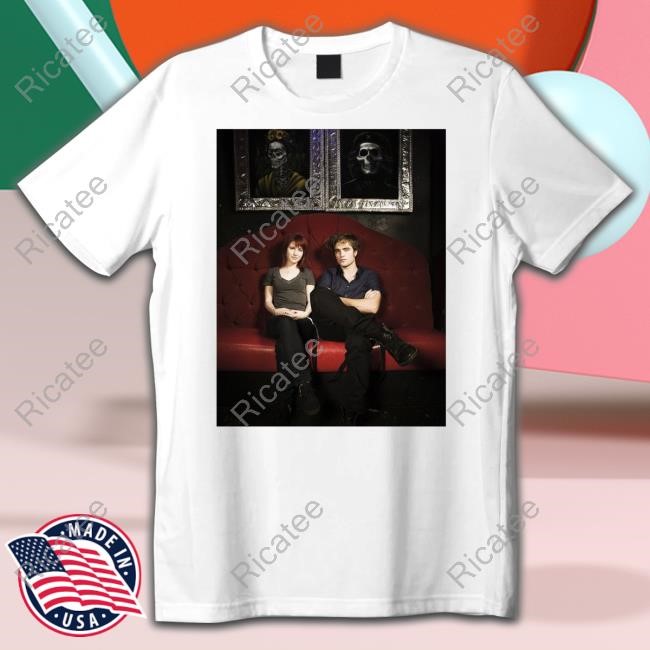 Cinesthetic Hayley Williams And Robert Pattinson 2008 Long Sleeved T-Shirt Thecinesthetic