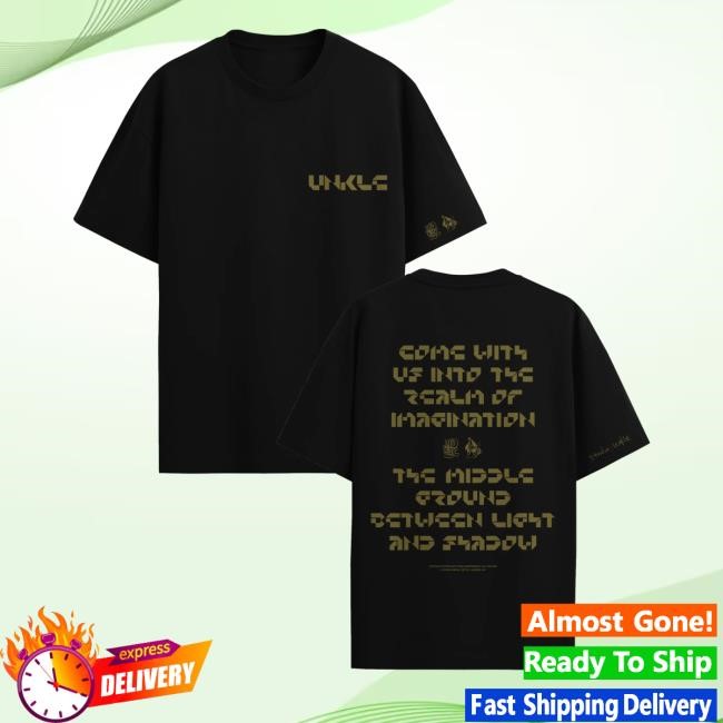 Unkle Store 002 Come With Us - Psyence Fiction Text Crewneck Sweatshirt