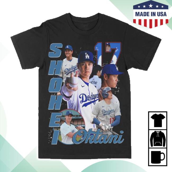 Trending Obsessed With Graphic Tees Merch Store Shohei Ohtani "17" Graphic t-shirt, hoodie, tank top, sweater and long sleeve t-shirt Obsessedwithgraphictees Shop