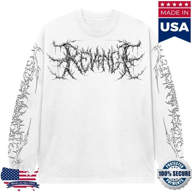Revenge Official Merch Store Shop Corroded Metal Tee Shirt